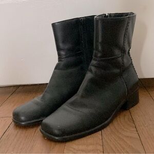 Trotters Elm Black Boots